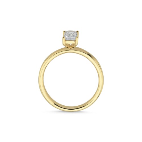 14 Carat Gold Baguette Solitaire Ring - CNG Jewels (1)