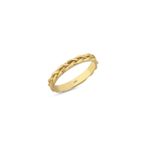 14 Carat Gold Knit Ring - CNG Jewels