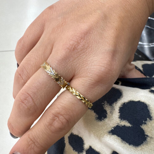 14 Carat Gold Knit Ring - CNG Jewels (1)