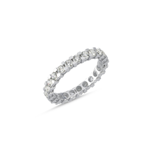 14 Carat White Gold Eternity Ring - CNG Jewels