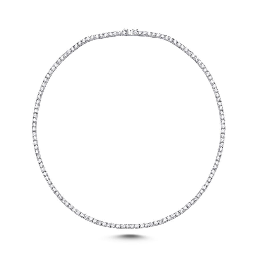3mm Waterway Silver Necklace - CNG Jewels
