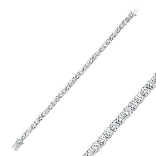 5mm Waterway Silver Bracelet - CNG Jewels