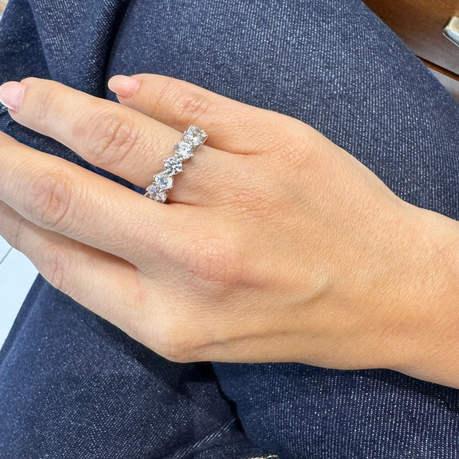 Altı Tırnaklı Gümüş Tamtur Yüzük - CNG Jewels (1)
