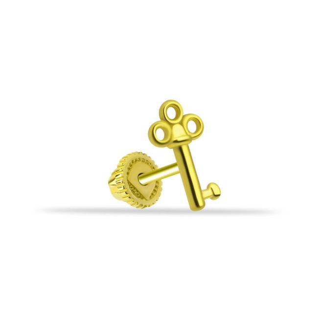 Anahtar Altın Helix Piercing - 1