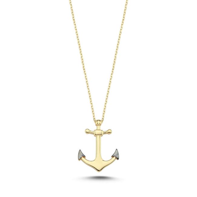 Anchor Gold Necklace