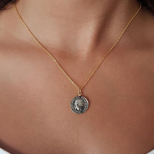 CNG Jewels - Antik Para Gold Gümüş Bayan Kolye