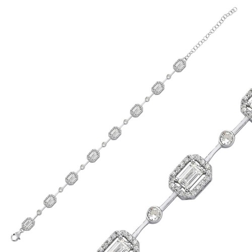 CNG Jewels - Baget Anturaj Işık Seli Suyolu Kadın Gümüş Bileklik