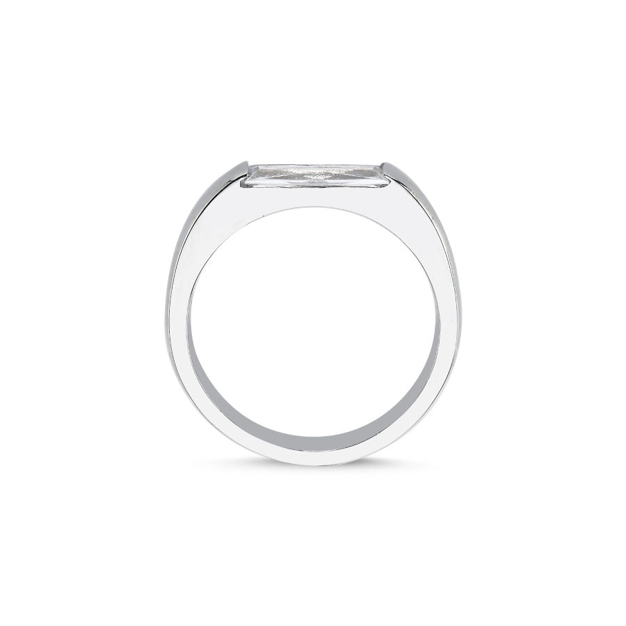 Baguette Gümüş Kadın Yüzük - CNG Jewels (1)
