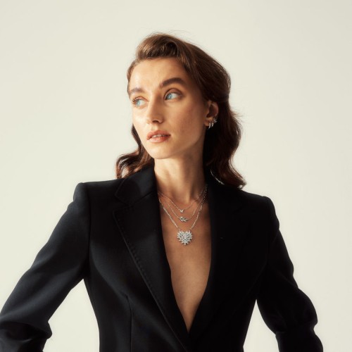 Baguette Love Gümüş Kadın Kolye - CNG Jewels (1)