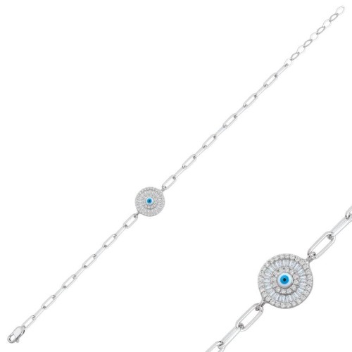 CNG Jewels - Blanco Baget Göz Gümüş Kadın Bileklik