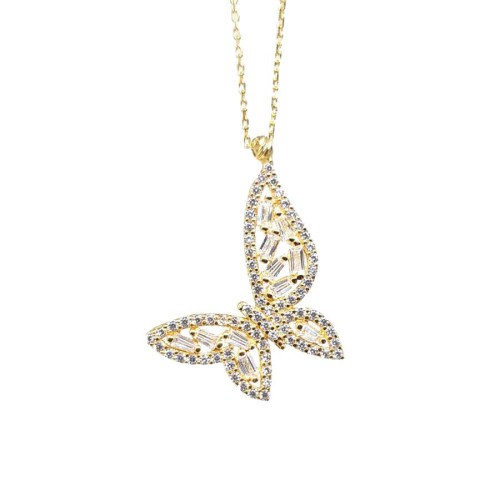 CNG Jewels - Butterfly Gold Necklace