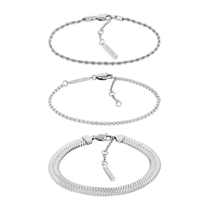 Calvin Klein CKJ35000625 Kadın Bileklik Seti - CALVIN KLEIN