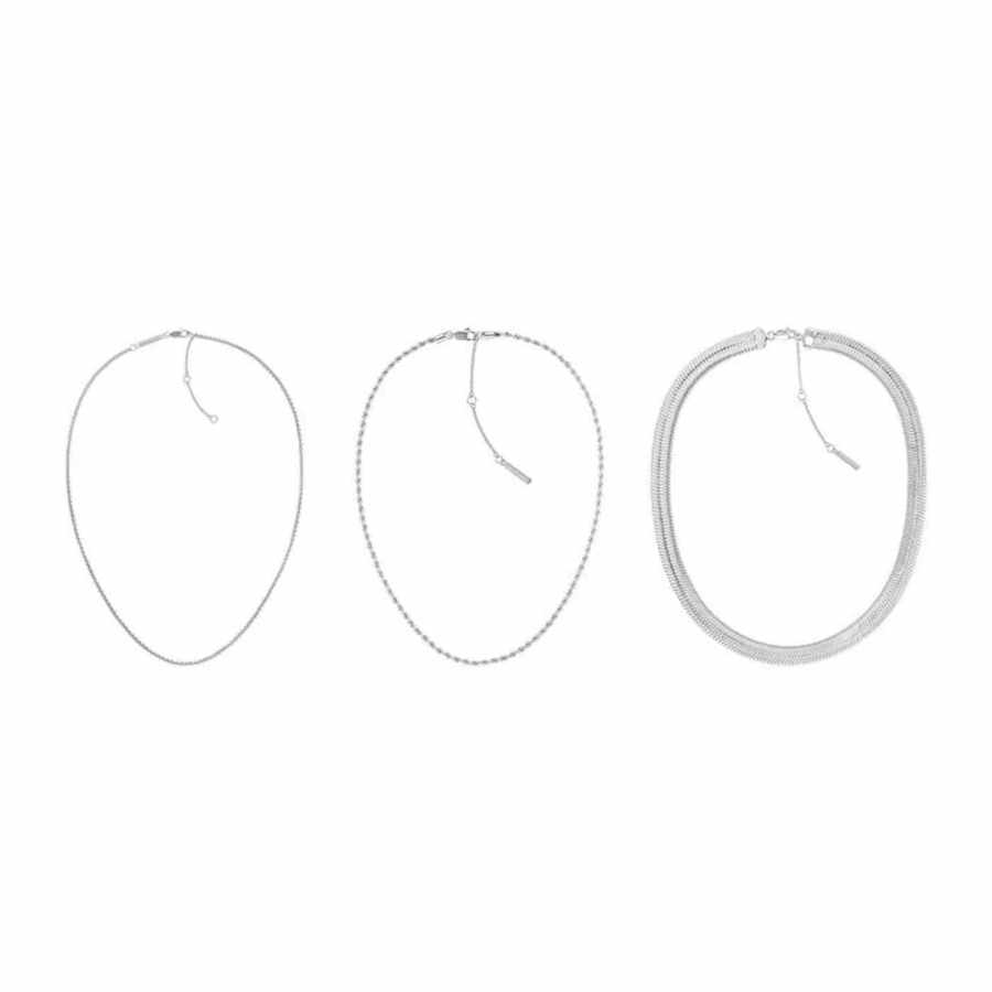Calvin Klein CKJ35000626 Kadın Kolye Seti - CALVIN KLEIN