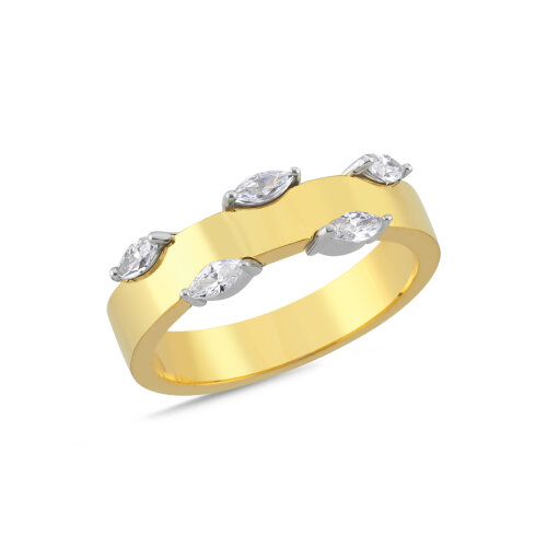 Camilia Markiz Gümüş Yüzük - CNG Jewels
