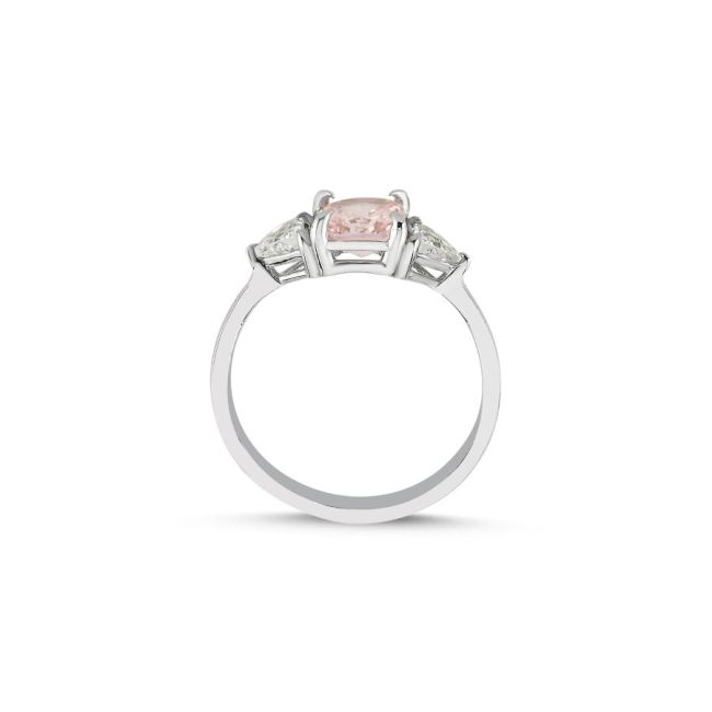 Cushin Pembe Kadın Gümüş Yüzük - 2