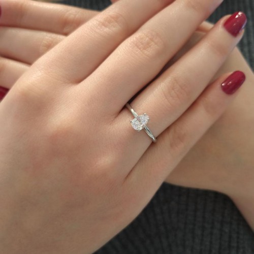 Damla Tektaş Gümüş Kadın Yüzük - CNG Jewels