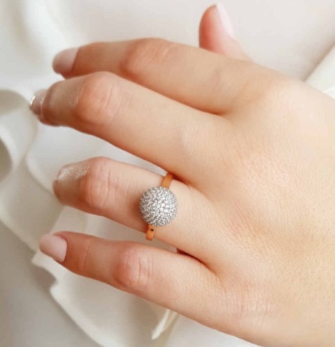 CNG Jewels - Dome Rose Gold Ring