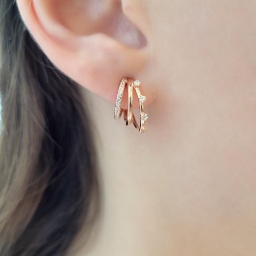 Dora Silver Women's Earrings - 2