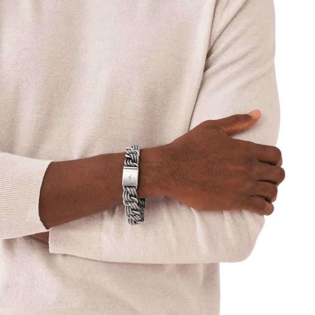 Emporio Armani AJEGS3037-040 Erkek Bileklik - 2