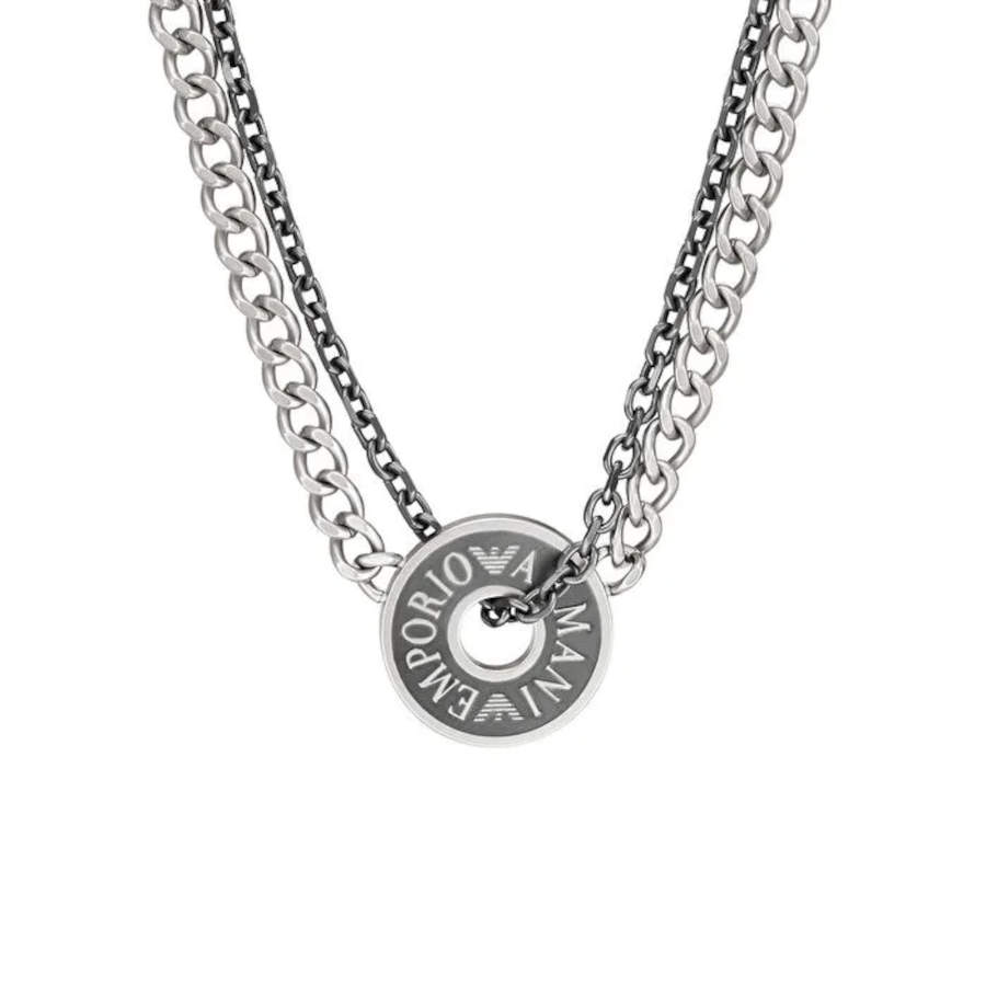 Emporio Armani AJEGS3093-040 Erkek Kolye - EMPORIO ARMANI