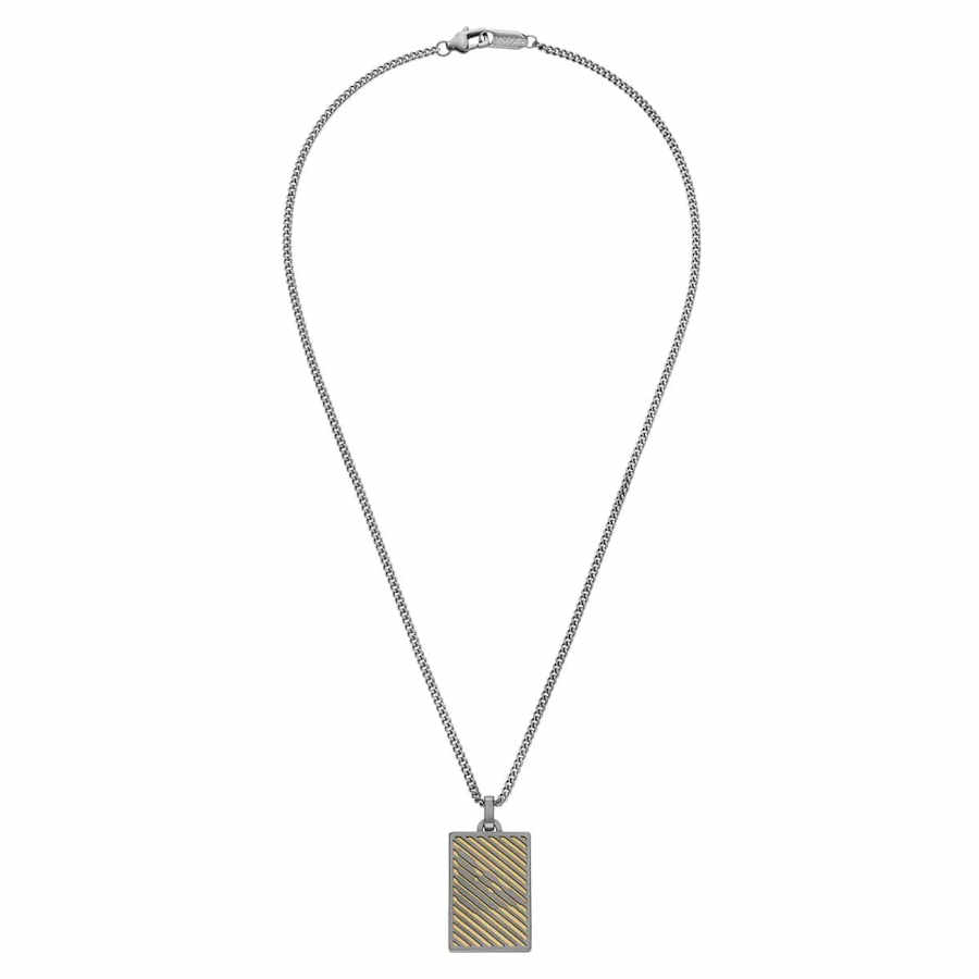 Emporio Armani AJEGS3239-060 Erkek Kolye - EMPORIO ARMANI (1)