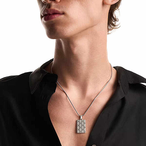 Emporio Armani AJEGS3362-040 Erkek Kolye - EMPORIO ARMANI (1)
