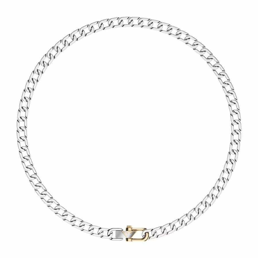 Emporio Armani AJEGS3372-040 Erkek Kolye - EMPORIO ARMANI