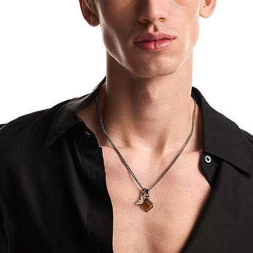 Emporio Armani AJEGS3380-251 Erkek Kolye - 2