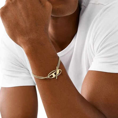 Diesel DJDX1571-710 Men's Bracelet - DIESEL