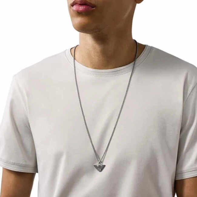 Emporio Armani AJEGS3169-040 Men's Necklace - 2