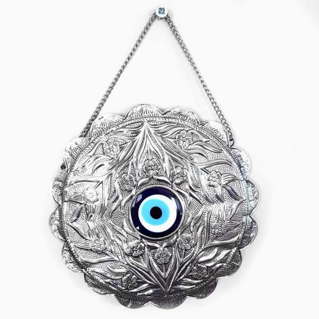 Evil Eye Handmade Silver Mirror No.2