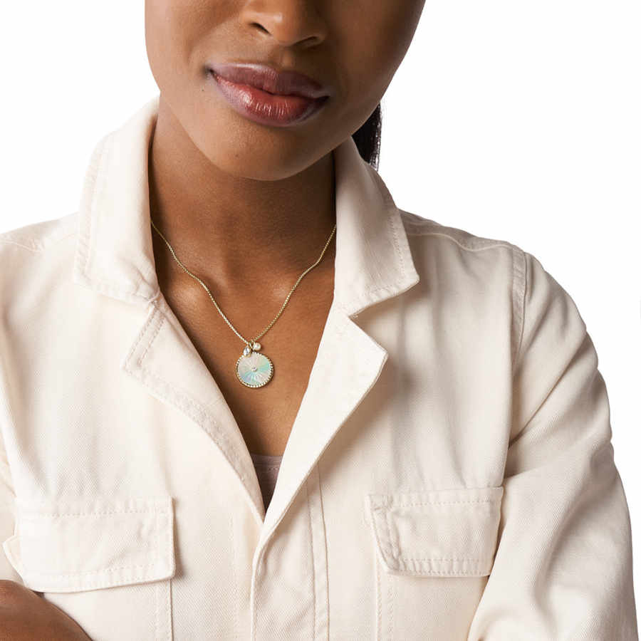 Fossil JF04069-710 Women's Necklace - FOSSIL (1)