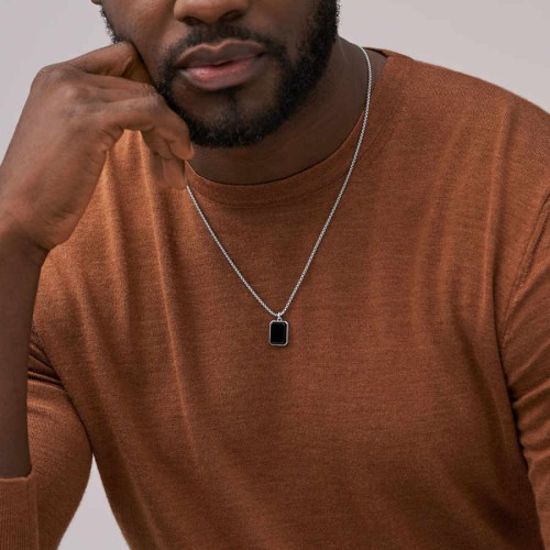 Fossil JF04601-040 Erkek Kolye - FOSSIL (1)