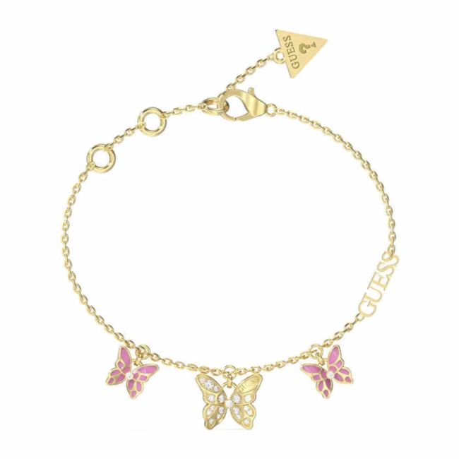 Guess JGUJUBB04102JWYGLPS Kelebek Kadın Bileklik - 1