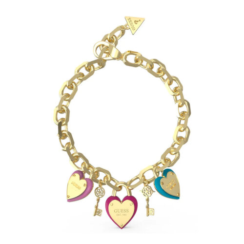 Guess JGUJUBB04202JWYGMCS Heart Women's Bracelet - GUESS