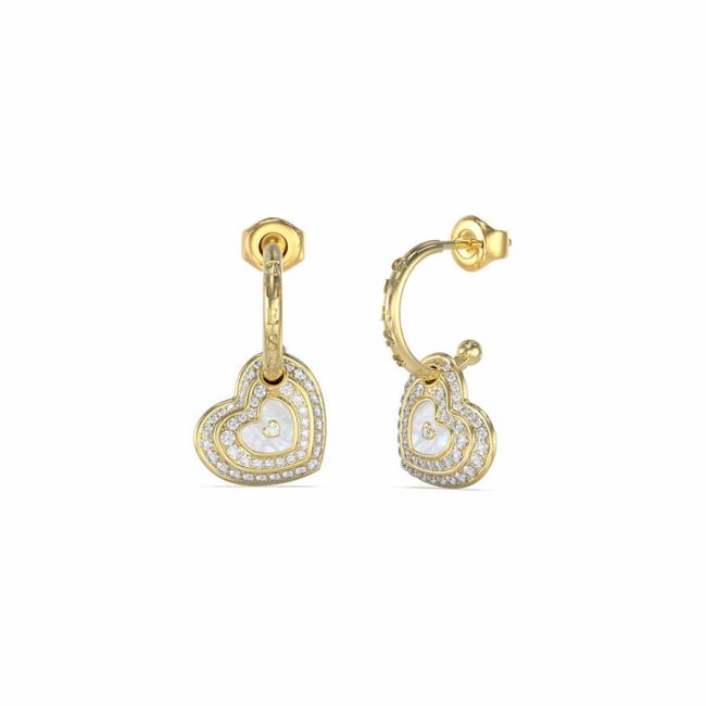 Guess JGUJUBE04019JWYGWHTU Kalpli Kadın Küpe - 1