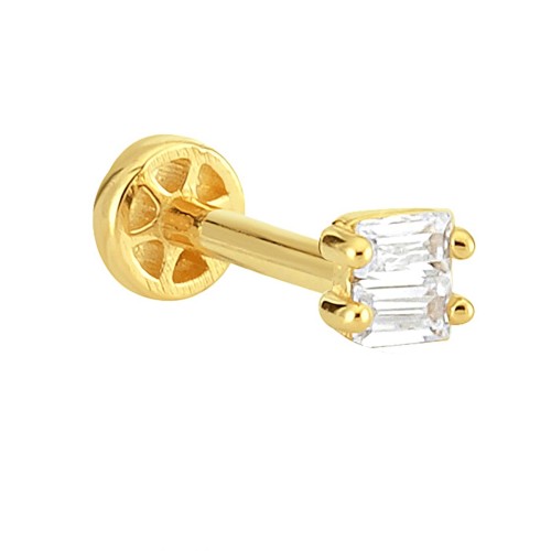 CNG Jewels - İkili Baget Altın Tragus Piercing