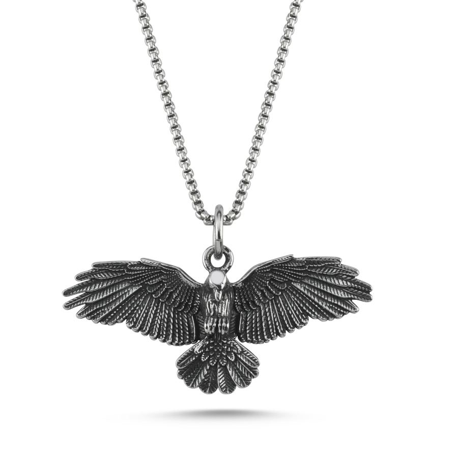 Kartal Çelik Erkek Kolye - CNG Jewels