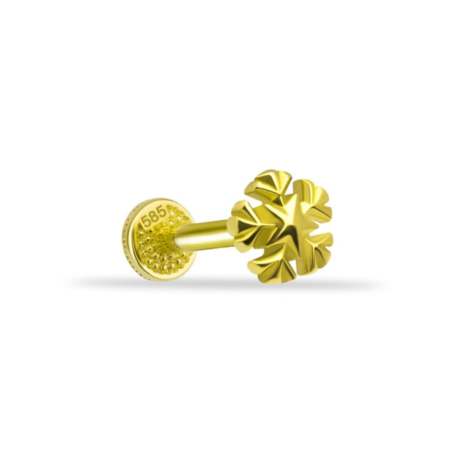 Kartanesi Altın Tragus Piercing - 1