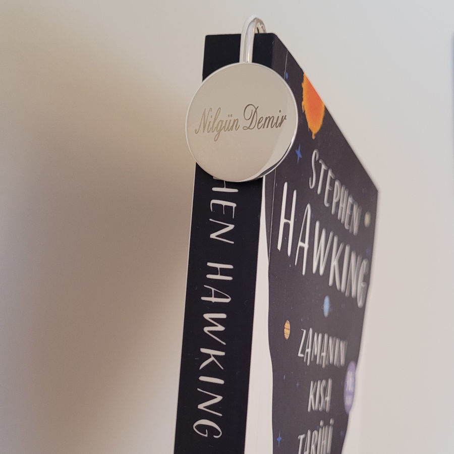 Personalized Name Silver Plated Bookmark - CNG Jewels (1)