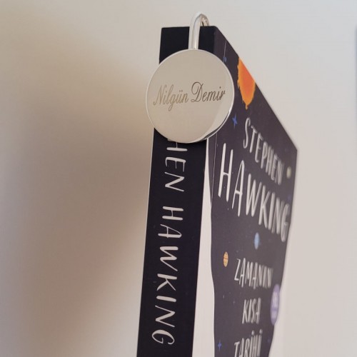 Personalized Name Silver Plated Bookmark - CNG Jewels (1)