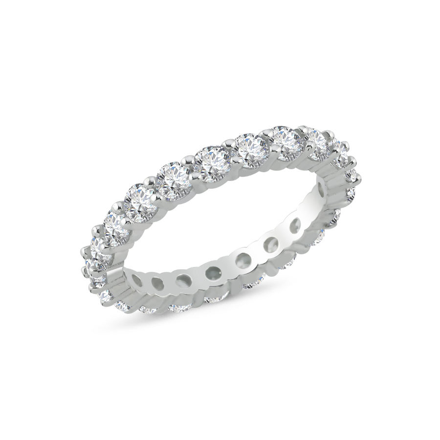 Küçük Taşlı Gümüş Tamtur Yüzük - CNG Jewels