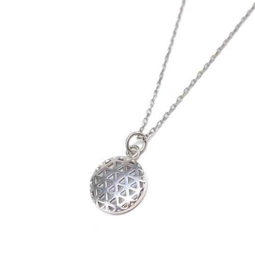 CNG Jewels - Küçük Yaşam Çiçeği Gümüş Bayan Kolye