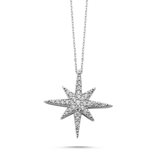 CNG Jewels - Kutup Yıldızı Gümüş Bayan Kolye