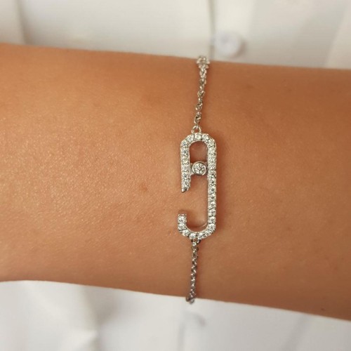 Labyrinth Silver Women's Bracelet - 1