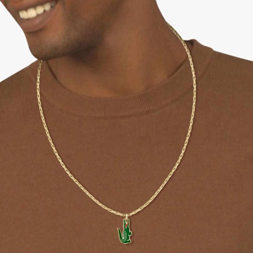 Lacoste LACJ2040229 Erkek Kolye - 4