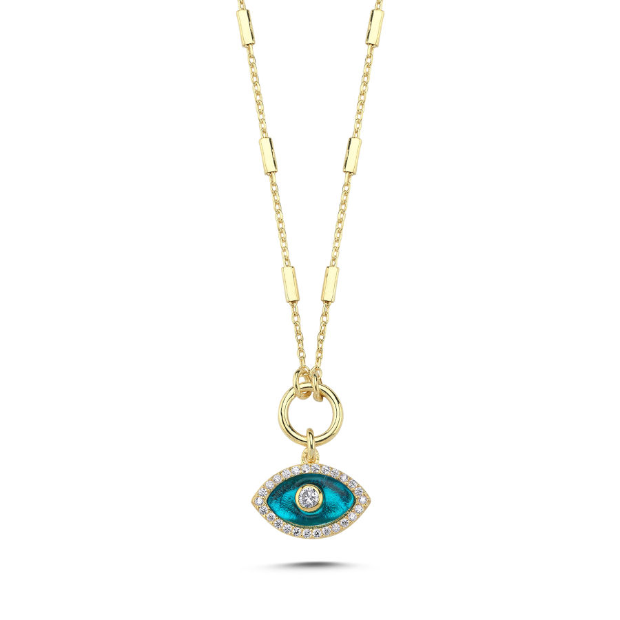 Mare Eye Silver Women's Necklace - CNG Jewels