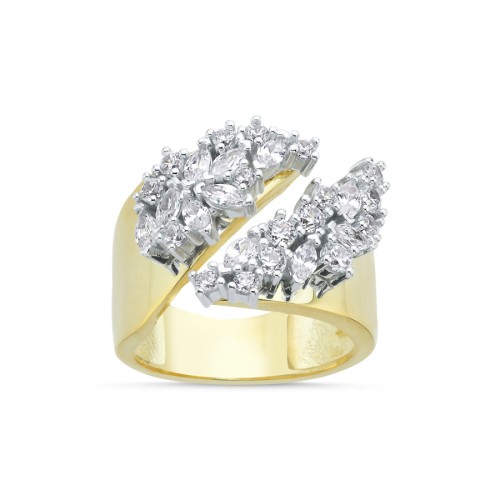 Marquise Luce Women's Silver Ring - CNG Jewels