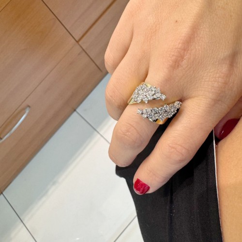 Marquise Luce Women's Silver Ring - CNG Jewels (1)