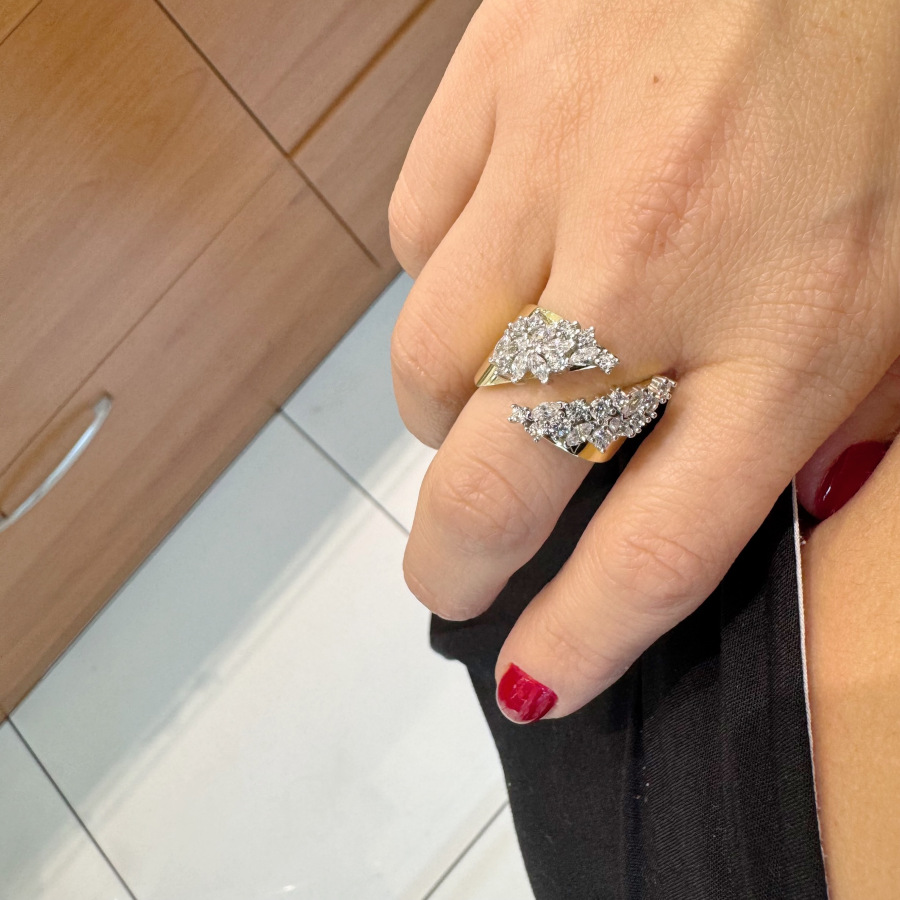 Markiz Luce Kadın Gümüş Yüzük - CNG Jewels (1)